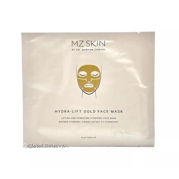 MZ Skin Lifting & Hydrating Hydrogel Hydra Lift Gold Face Mask 25g 0.88 oz - Picture 1 of 6